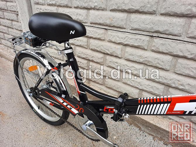 Складной велосипед Novatrack TG20 Classic Black Донецк - изображение 2