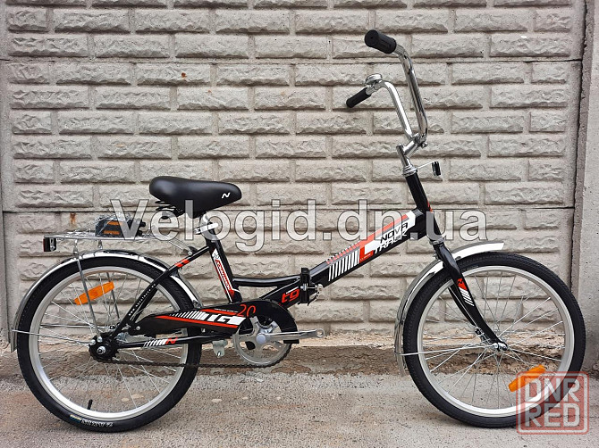 Складной велосипед Novatrack TG20 Classic Black Донецк - изображение 1