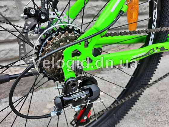 Велосипед CrossBike Shark 26" Зеленый Донецк