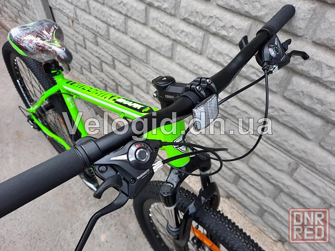 Велосипед CrossBike Shark 26" Зеленый Донецк - изображение 4