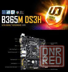 Материнская плата Gigabyte B365M DS3H, LGA 1151v2 Донецк - изображение 1