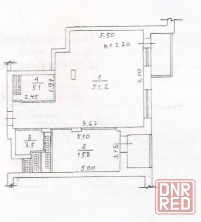 Подам 1к.кв. 80м2 Новострой, Киевский р-н, Донецк - изображение 5