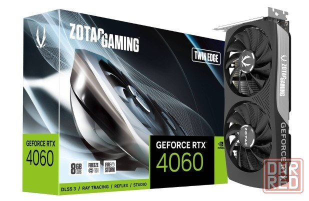 Видеокарта NVIDIA GeForce RTX 4060 Zotac Twin Edge Донецк - изображение 1