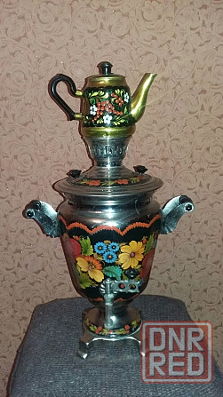 Самовар электрический (хохлома) Енакиево - изображение 1