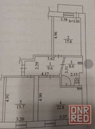 Продается 3 - х комнатная квартира, ул. Петровского Донецк - изображение 1
