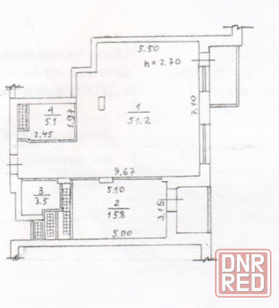 Продам 2 х комн квартиру в жк Фаворит Донецк - изображение 4