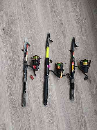 Удочка в сборе,снасти, уловистые комплекты Донецк
