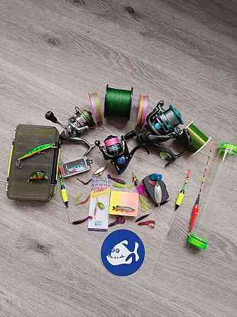 Удочка в сборе,снасти, уловистые комплекты Донецк