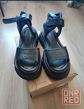 Новые женские кожаные босоножки Донецк - изображение 3