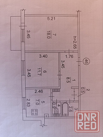 Продается 2 - х комнатная квартира, ул. 230-й Стрелковой Дивизии Донецк - изображение 6