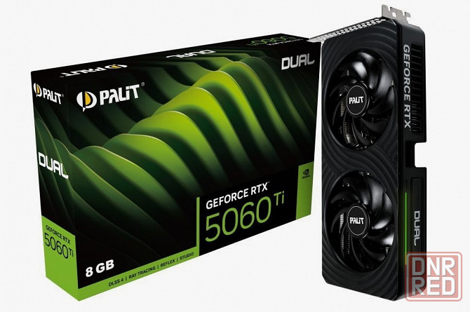 Видеокарта NVIDIA GeForce RTX 5060 Ti Palit Dual Донецк - изображение 1