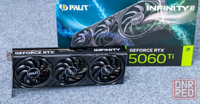Видеокарта NVIDIA GeForce RTX 5060 Ti Palit Infinity3 Донецк - изображение 1
