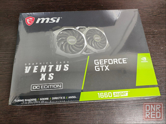 Видеокарта NVIDIA GeForce GTX 1660 Super (6GB GDDR6) MSI Ventus XS Донецк - изображение 1