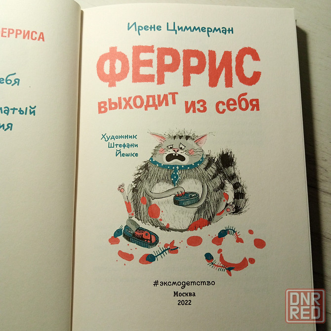 Детская книга "Феррис выходит из себя" Ирене Циммерман Мариуполь - изображение 6