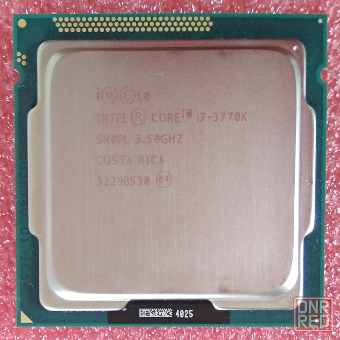 Intel Core i7-3770K (8M Cache, up to 3.90 GHz) Socket 1155 - Обмен на 160шт нерабочей памяти озу Донецк - изображение 1