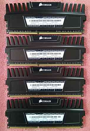 DDR3 16Gb - - DDR3 4Gb + 4Gb + 4Gb + 4Gb 2400MHz (PC3-19200) Corsair - - оперативная память для пк Донецк