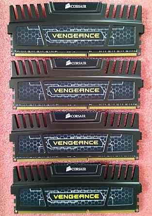 DDR3 16Gb - - DDR3 4Gb + 4Gb + 4Gb + 4Gb 2400MHz (PC3-19200) Corsair - - оперативная память для пк Донецк
