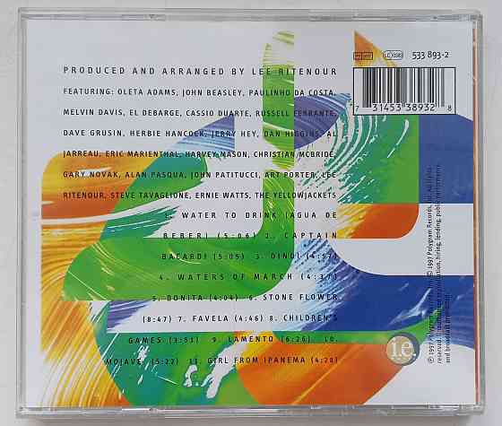 Фирменный CD: Lee Ritenour (1997) A Twist Of Jobim Макеевка