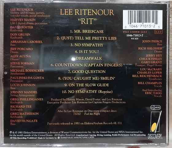 Фирменный CD: Lee Ritenour (1981) Rit Макеевка