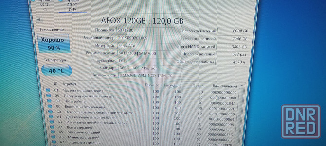 Ssd 120gb Afox Донецк - изображение 2