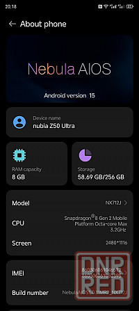 Zte Nubia Z50 ultra Харцызск - изображение 8