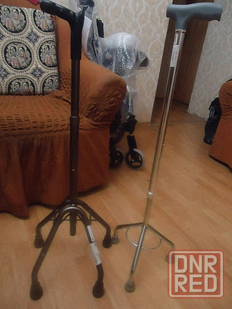 Инвалидные коляски б/у и новые лёгкие 9т/ Ходунки сидением 3.500 р/трости на 3х и 4х ножках по 1200 Донецк - изображение 5