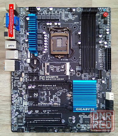 Gigabyte GA-Z77X-UD3H (Intel Z77) Socket 1155 - Топовая плата - Обмен на 160шт нерабочих планок озу Донецк - изображение 1