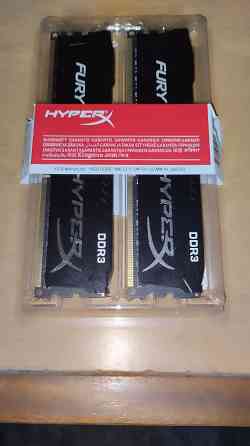 Оперативная память DDR3 16 GB (2x8) HyperX Fury DDR3. (CL-10). 1866 MHZ. Кит из двух планок Донецк
