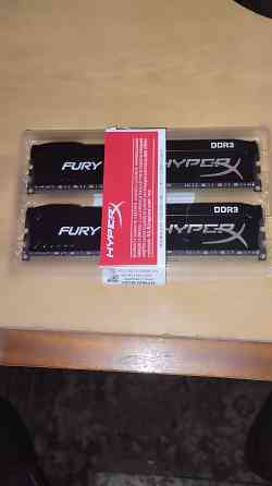 Оперативная память DDR3 16 GB (2x8) HyperX Fury DDR3. (CL-10). 1866 MHZ. Кит из двух планок Донецк