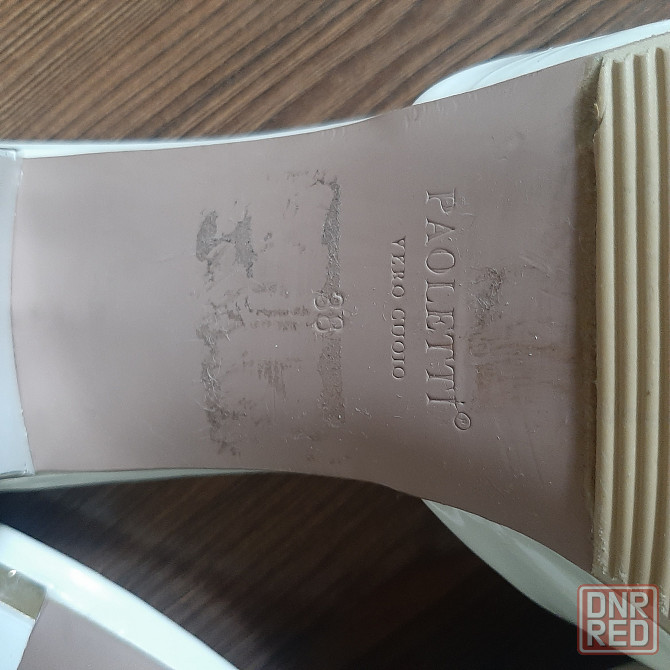 Продам шлёпанцы Италия PAOLETTI кожа лакированая Донецк - изображение 4
