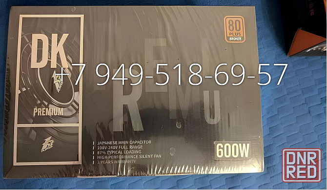 1stPlayer DK Premium 600W 80+ Bronze Донецк - изображение 1