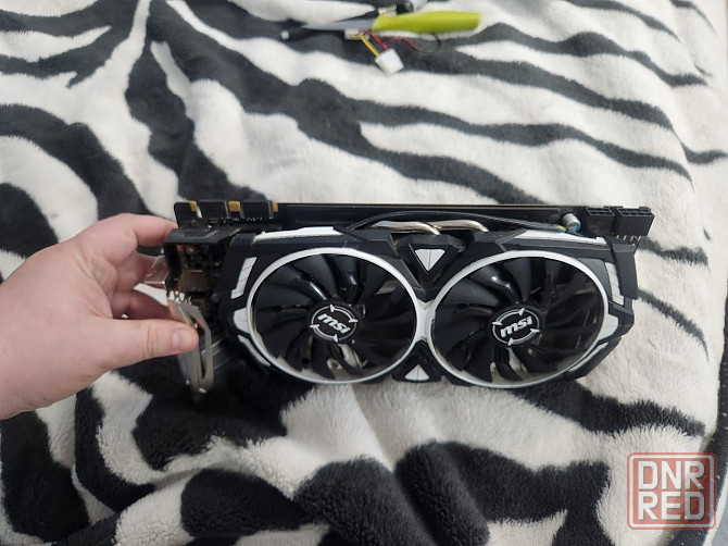 Видеокарта 1070 ti MSI Armor 8g Донецк - изображение 2