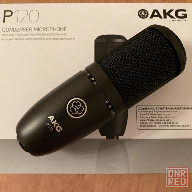 Студийный микрофон AKG P 120 + Arturia minifuse 1 + акустический экран + поп фильтр + паук Донецк - изображение 2