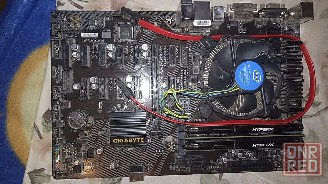 Intel i3-6100t+b250 gigabyte+16gb hyper Донецк - изображение 1