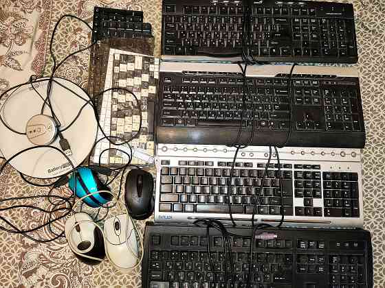Клавиатуры на пк и ноут и мышки Макеевка