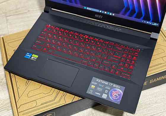 Новый Мощнейший Msi Katana 17.3 3050TI 12 ядер Донецк