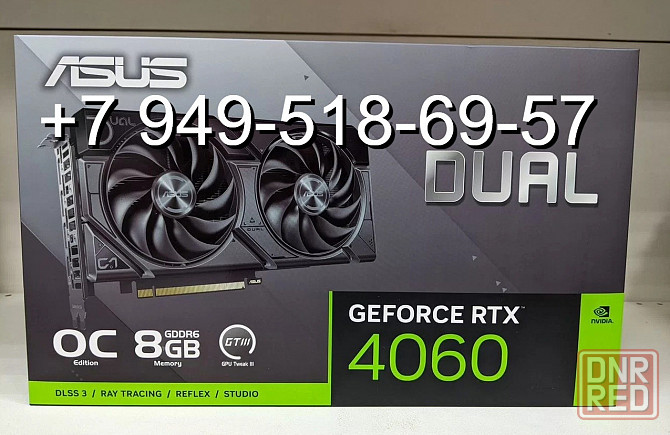 Asus RTX 4060 Dual Evo OC Донецк - изображение 1