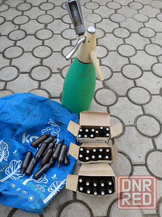 Сифон бытовой и баллончики . Макеевка - изображение 1