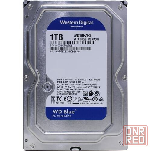 HDD WD Blue WD10EZEX 1Tb 3,5" Донецк - изображение 1