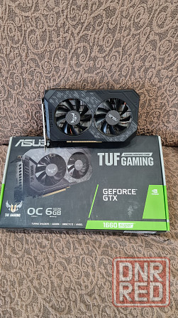 Видеокарта GTX 1660Super Asus Tuf Донецк - изображение 1