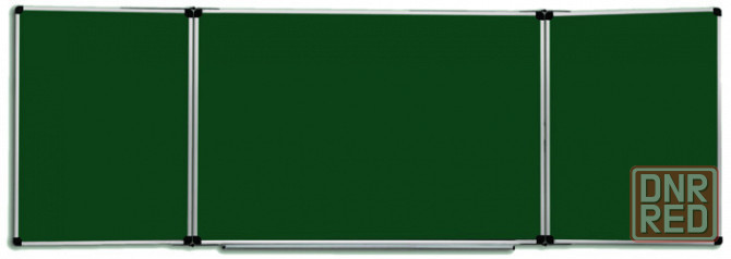 Продается доска школьная. 1 м х 3 м, 5 рабочих поверхностей, под мел Донецк - изображение 1