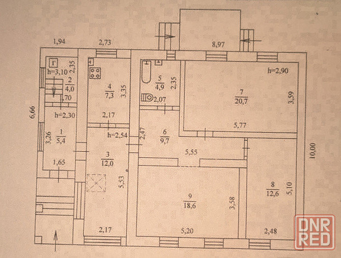 Продам дом 86м2 Анадырская Донецк - изображение 10
