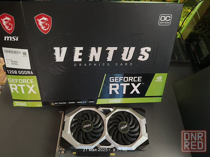 MSI VENTUS RTX 2060 12GB OC Енакиево - изображение 1