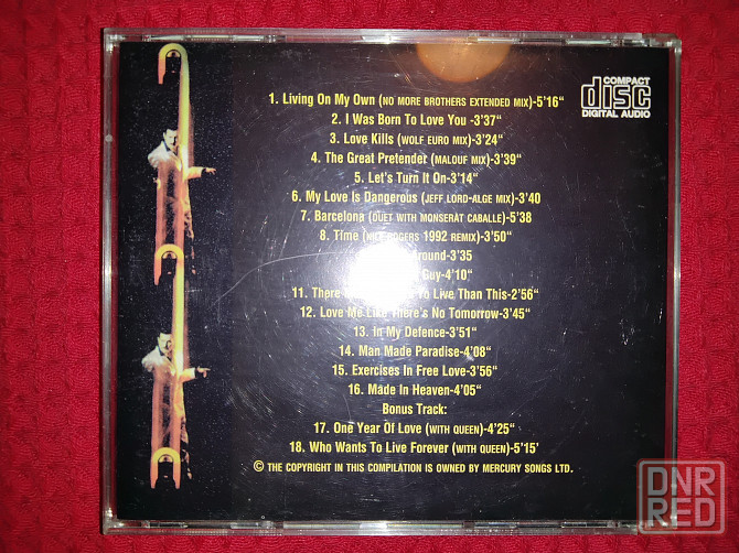 Freddie Mercury , the very best , cd-диск . Макеевка - изображение 5