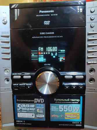 Panasonic sa-vk 750 мощный ( только голова) aux,musik port,fm тюнер как усил Донецк