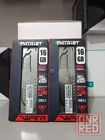 Оперативная память DDR4 Patriot Viper Steel 32Gb (kit 2x16Gb) 3200MHz Донецк - изображение 1