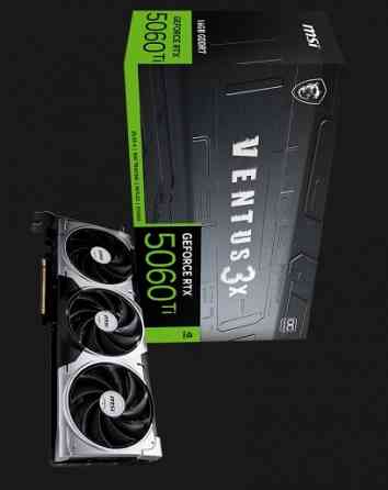 Видеокарта NVIDIA GeForce RTX 5060 Ti MSI Ventus 3X OC Донецк