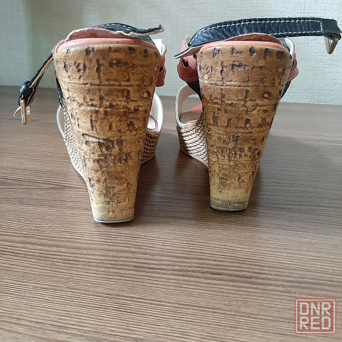Продам босоножки ,кожа Турция. Донецк - изображение 1