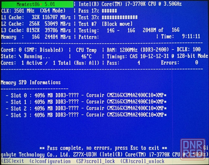 Intel Core i7-3770K (8M Cache, up to 3.90 GHz) Socket 1155 -- Обмен на 160шт нерабочей памяти озу -- Донецк - изображение 3