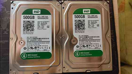 Жесткие диски WD Green 500gb/64mb cache Донецк